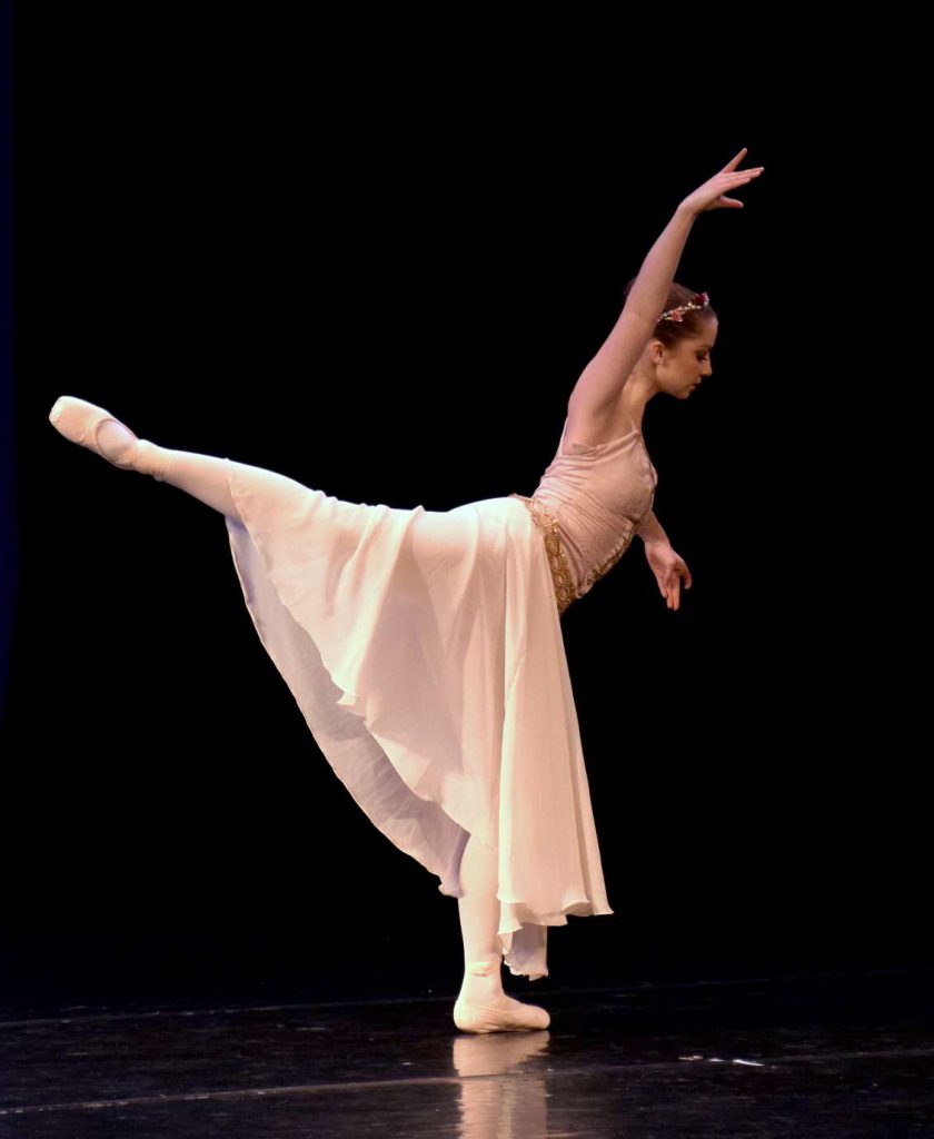 Young ballet dancer